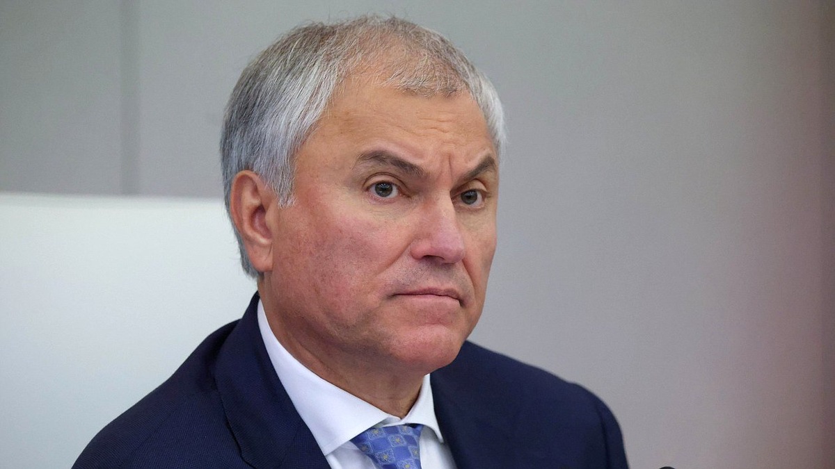 Председатель Государственной Думы Вячеслав Володин