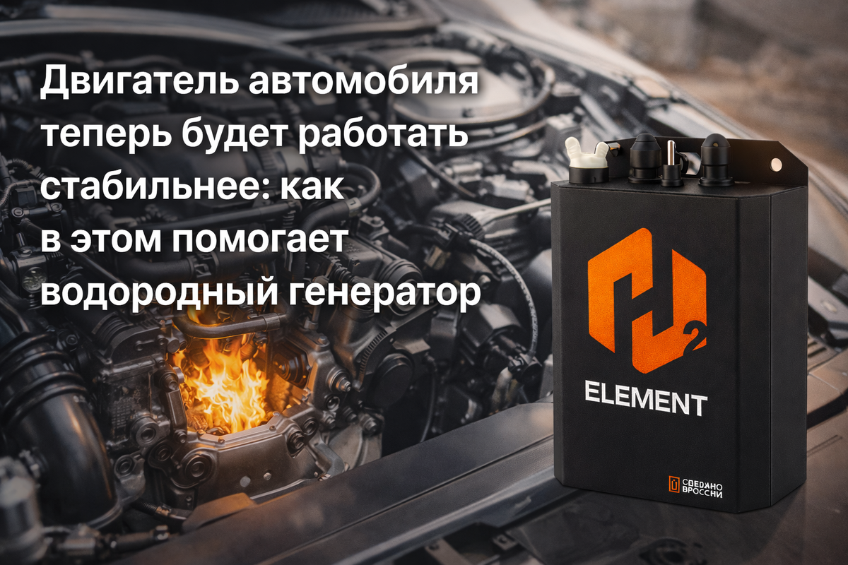 Двигатель автомобиля теперь будет работать стабильнее и как этому помогает водородный генератор