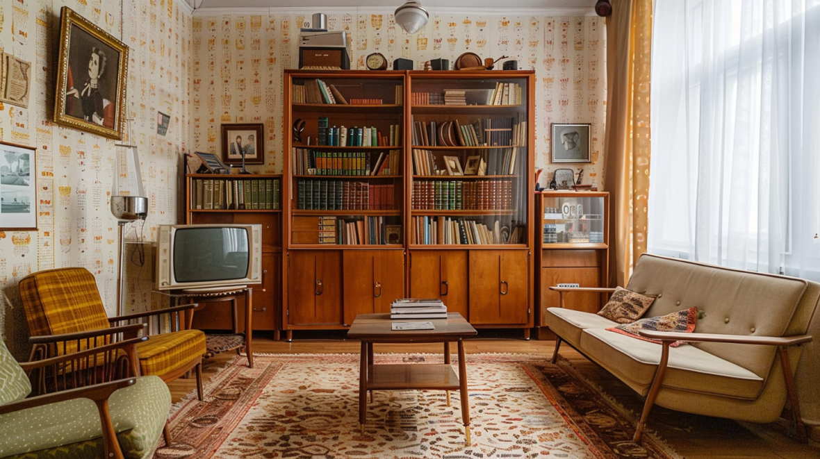 Советская квартира: из открытых источников Яндекс картинки.