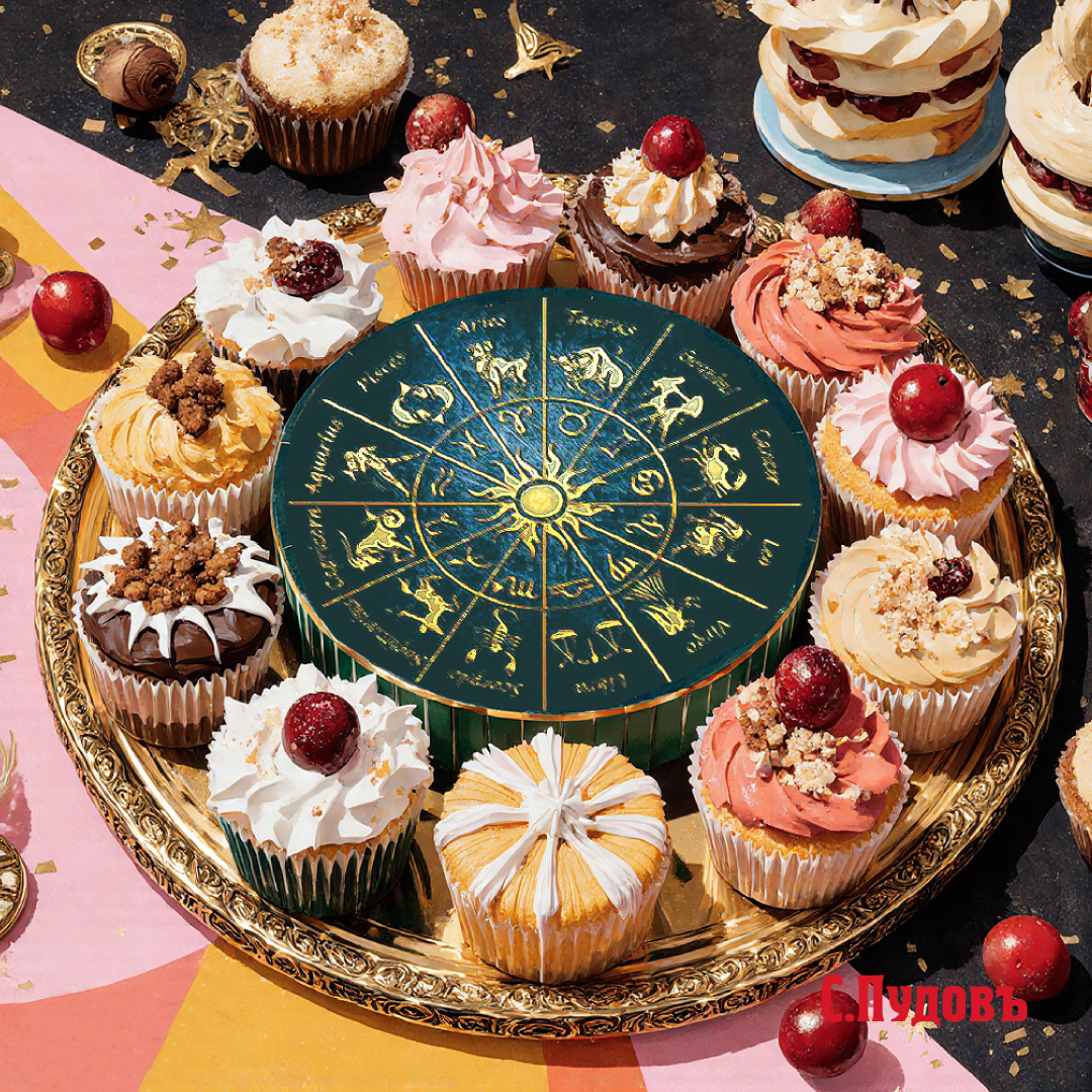 Сладкий гороскоп на 2026 год: десерты для знаков зодиака