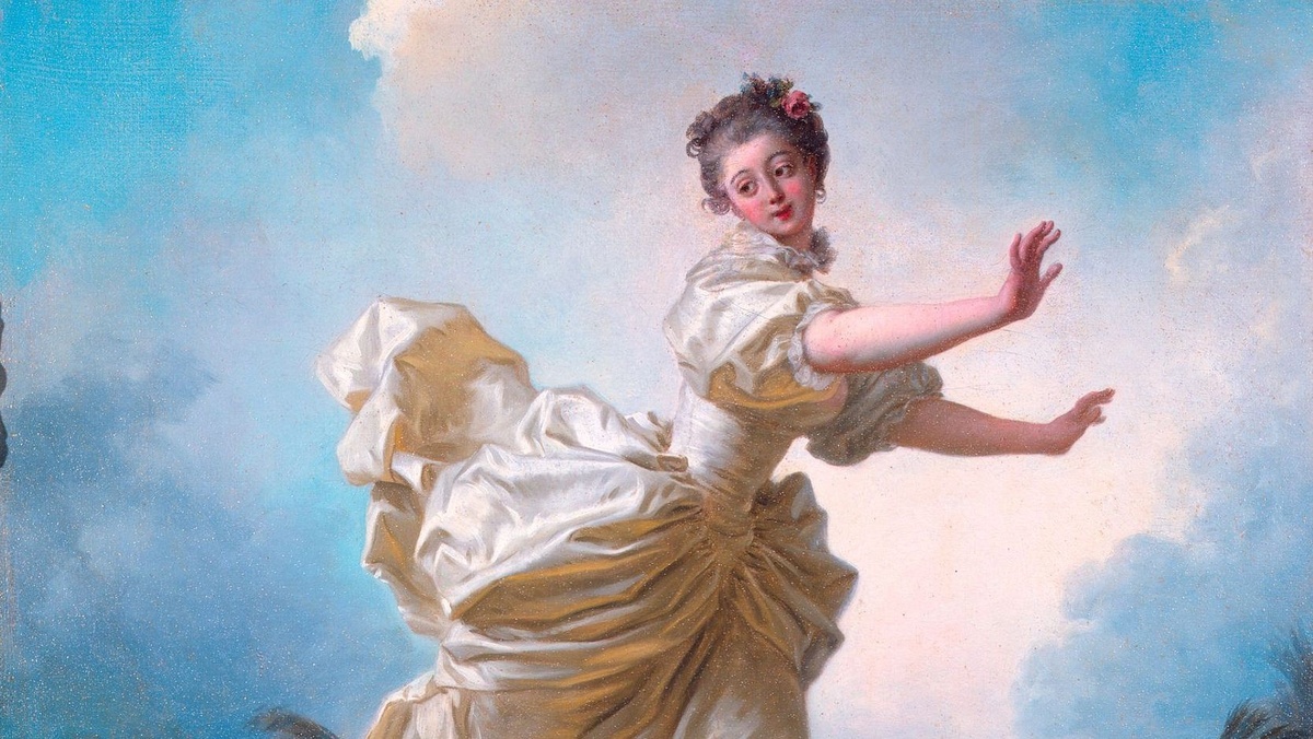 Жан Оноре Фрагонар. Запланированное бегство (фрагмент). 1772-1773