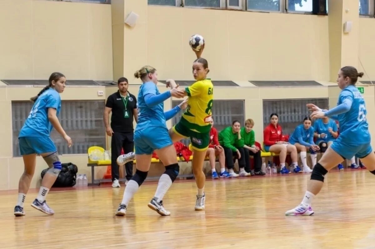    Гандболистки брянского «Сокола» дома разгромили «Кубань-3»