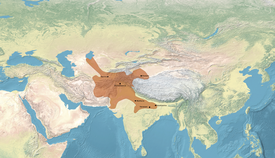 Кушанское царство на пике