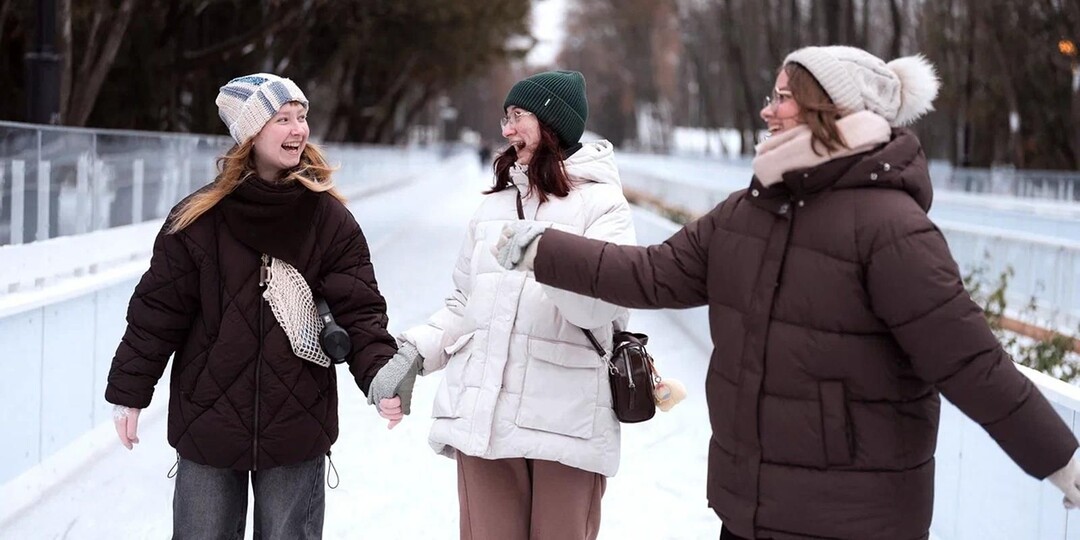 Каток на Северном речном вокзале посетили уже 10 тысяч человек