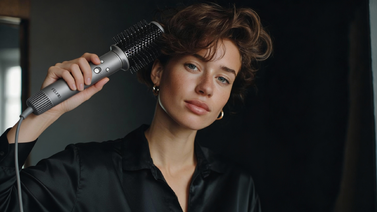 Фен расческа для волос