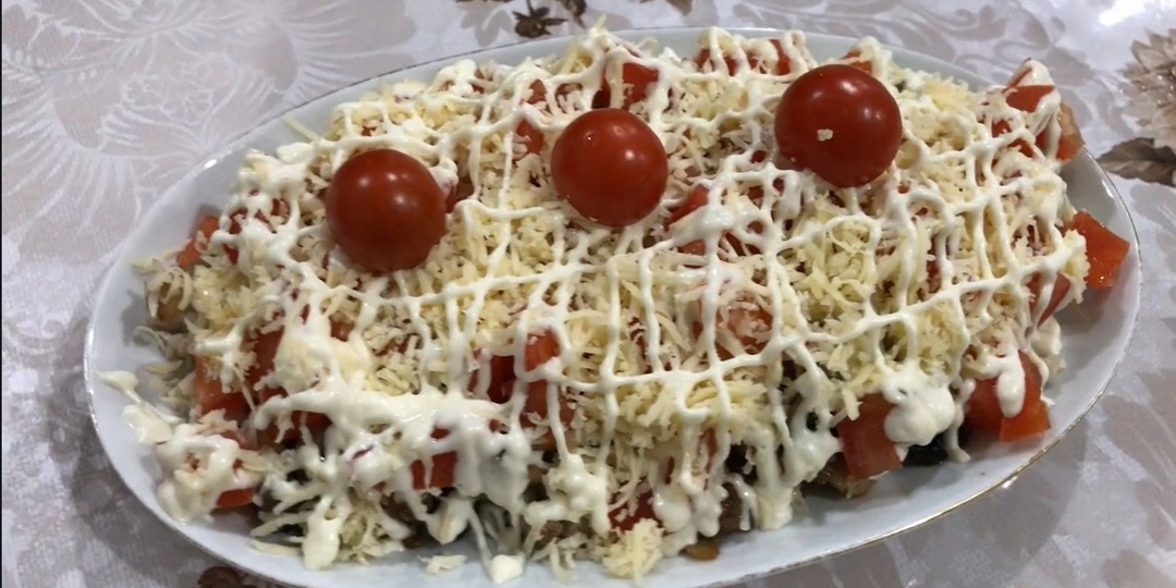 Рецепт салата «Мясо по-французски»: