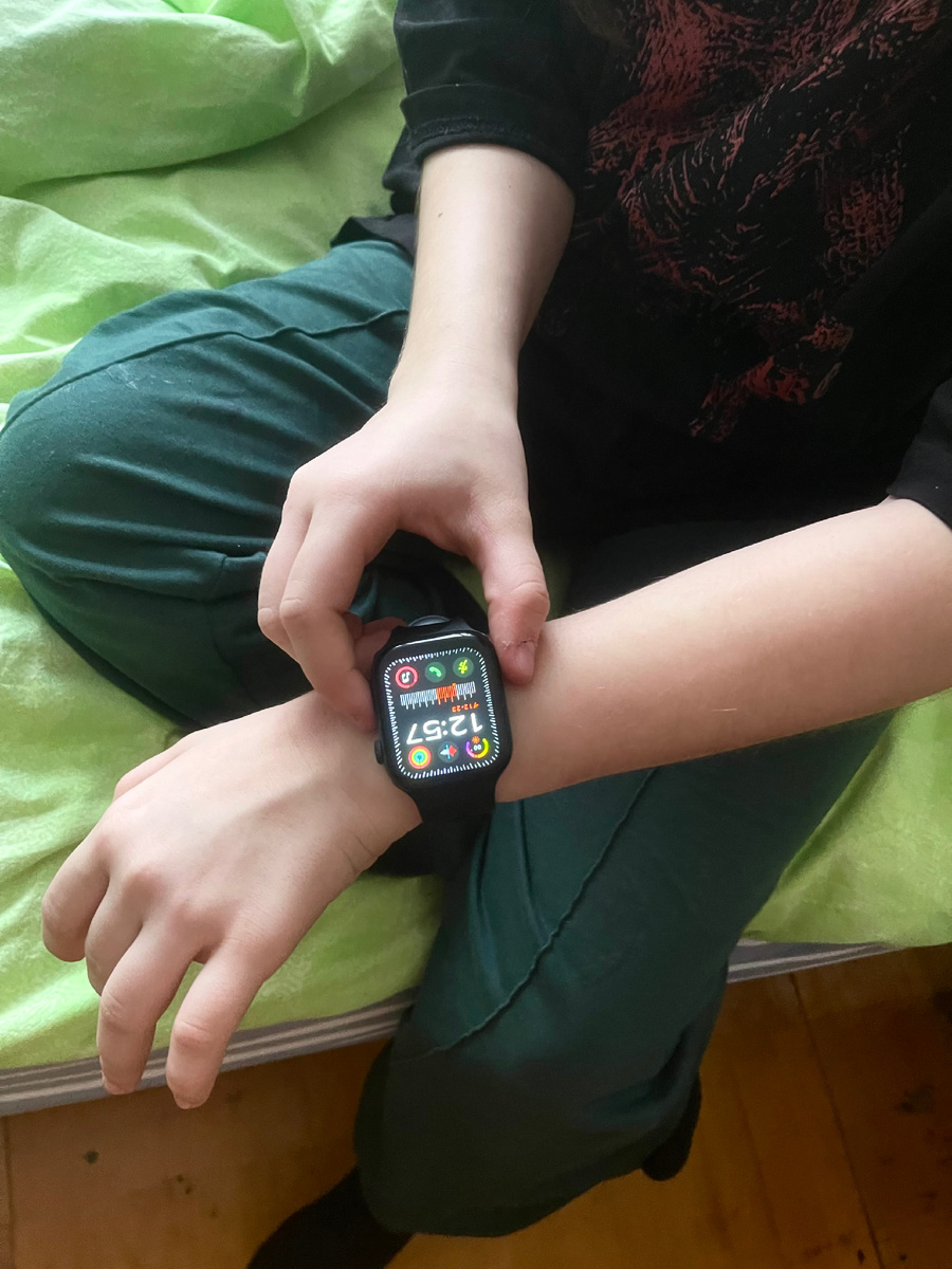 Часы из подарка