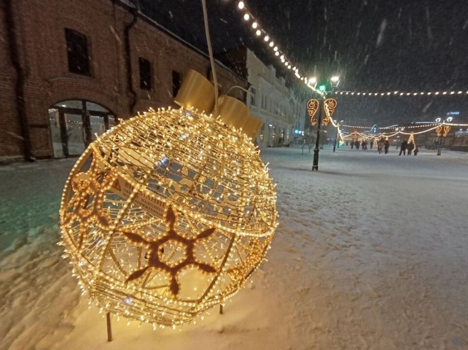    Барнаул перед Новым годом. Источник: barnaul.org