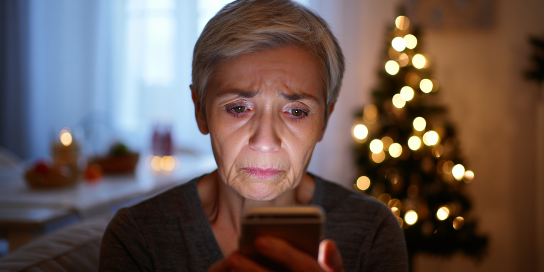 «С Новым годом, мама» – дети прислали открытку в мессенджер, хотя живут в соседнем доме