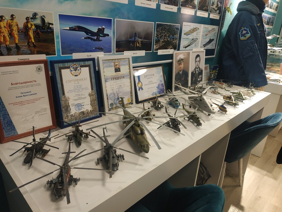    Экспонаты отражают историю защиты Крымского полуострова в разные эпохи. Лиля Голова