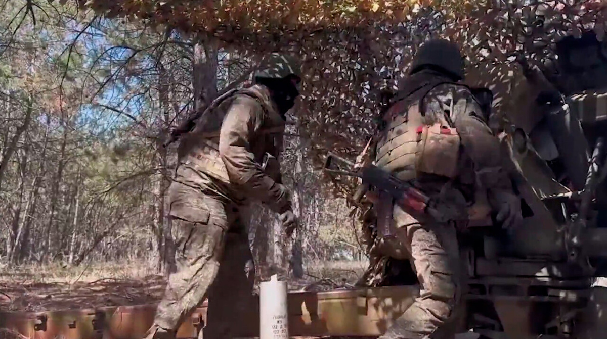    Скриншот видео Министерства обороны РФ