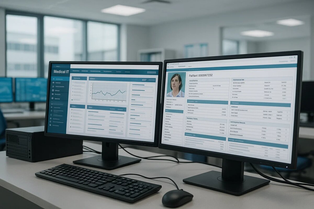 Современные медицинские учреждения полагаются на высокотехнологичные ИТ-системы для хранения и обработки данных пациентов, управления лабораториями и функционирования диагностического оборудования.