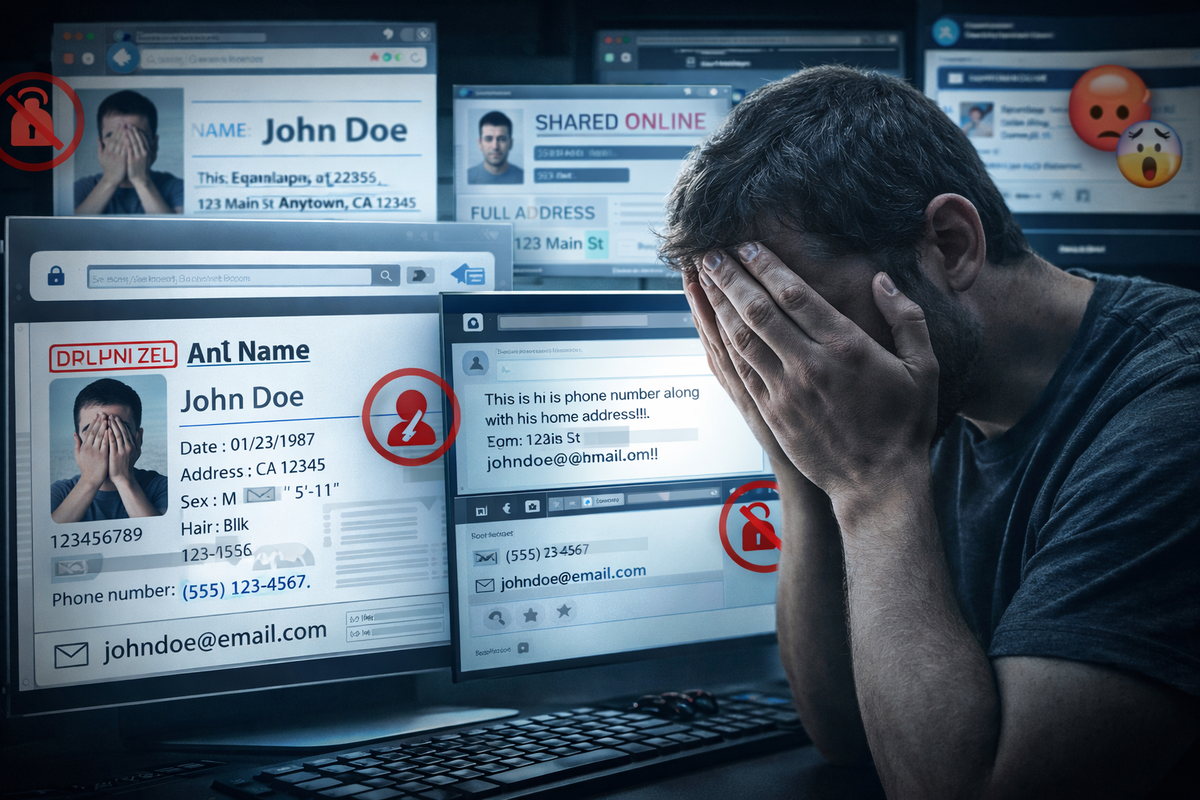 Публикация личной информации о человеке в интернете без его согласия