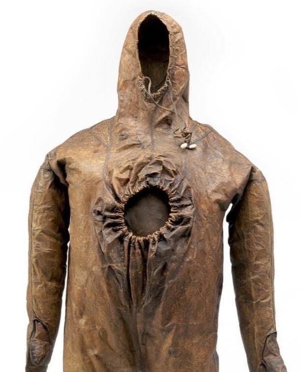 Инуитский китобойный костюм XIX века