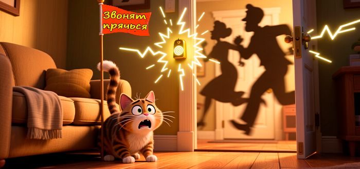 Почему кошка боится гостей