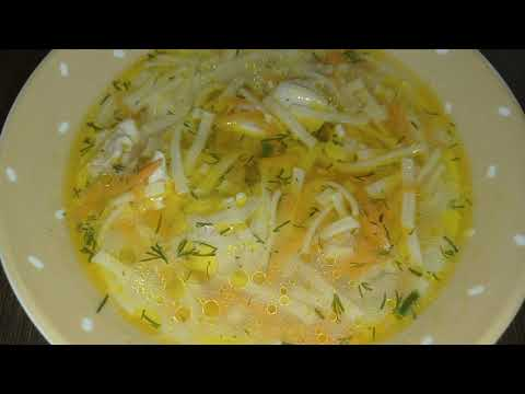 Суп с лапшой за счет заведения