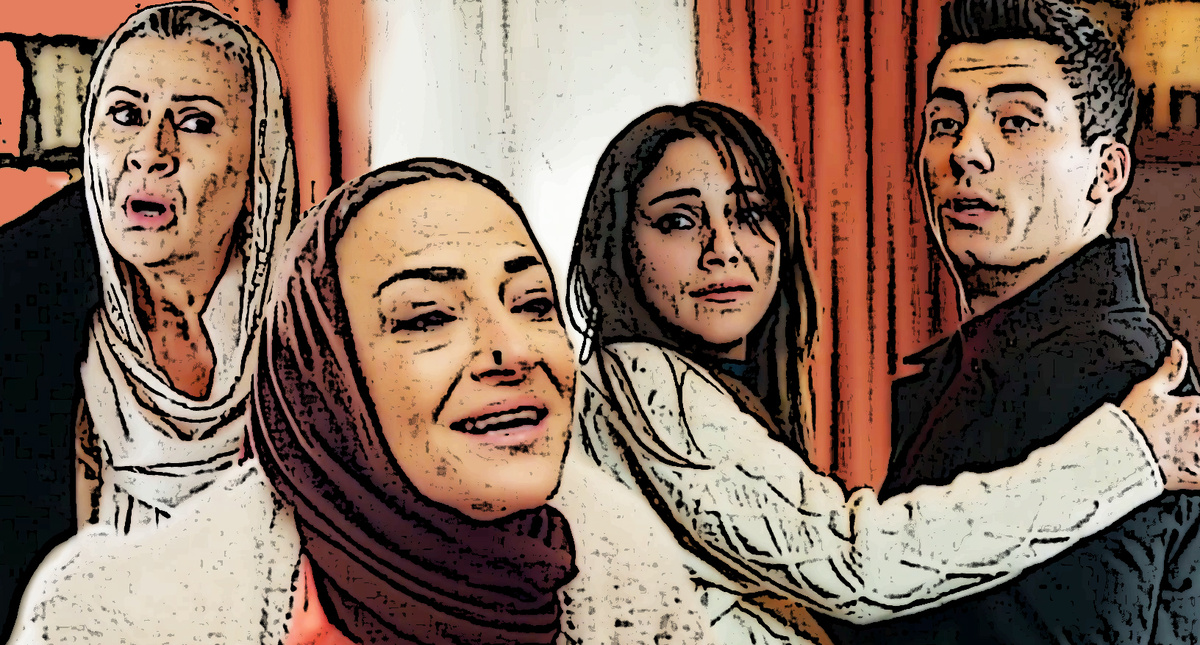 Сериал "Далекий город", коллаж  из кадров 43 серии