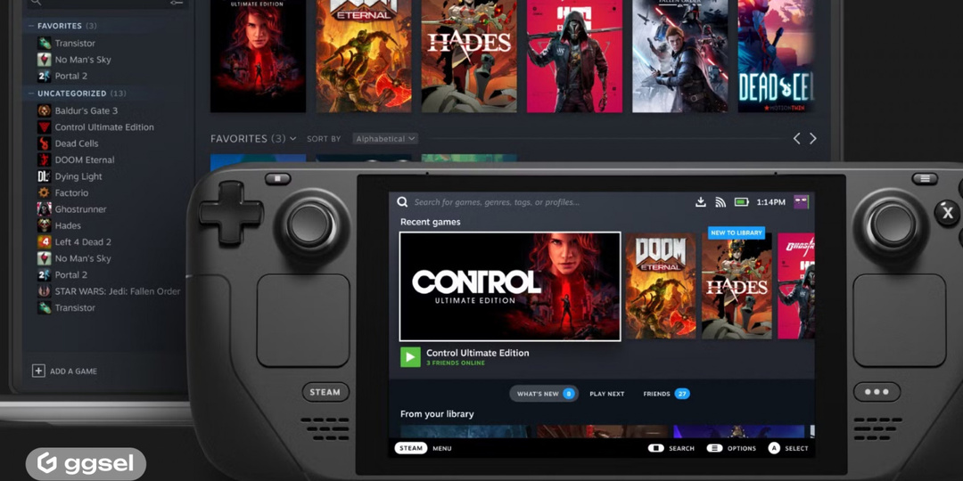 Лучшие игры для Steam Deck