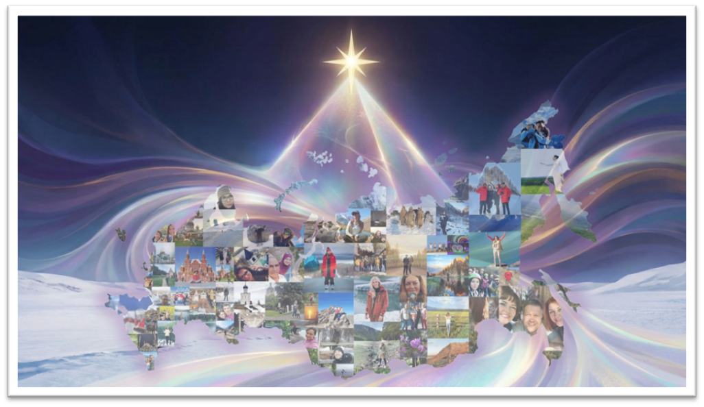 Звезда новой эпохи. Сгенерировано нейросетью, 2025, МОД «Исток Руси»