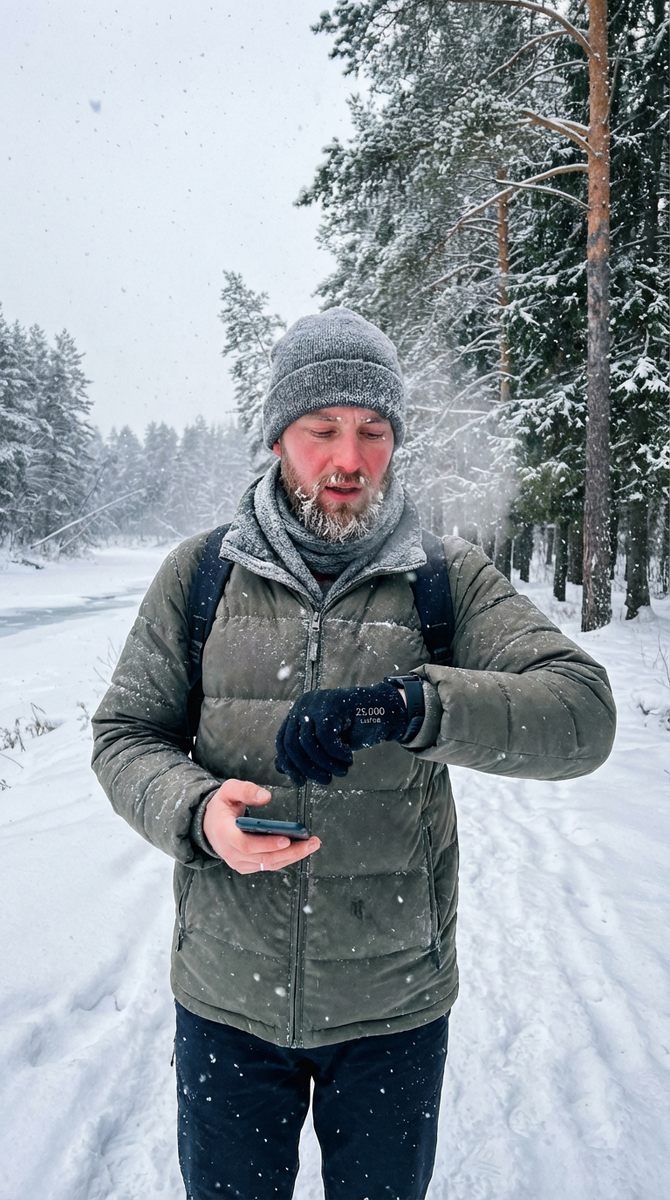 Главное правило зимней прогулки звучит скучно, но работает безотказно: слои.

Первый слой — отводит влагу (термобельё/лонгслив, не хлопок).
Второй — сохраняет тепло (флис, тонкий пух, шерсть).
Третий — защищает от ветра и снега (куртка с нормальным капюшоном).

И отдельно — то, что решает судьбу прогулки за первые 5 минут:
Ноги: тёплые носки + обувь с нормальным протектором.