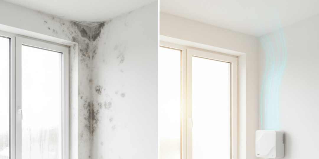 Плесень на откосах и стенах, почему вентиляция спасает, а химия не помогает: Чек-лист