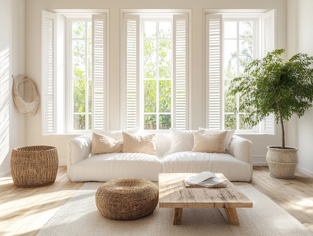 Шаттерсы на окнах как элемент современного дизайна