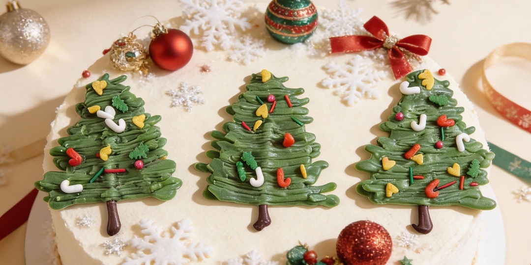 Создайте сказку на вашем столе: простые способы украсить десерты новогодними ёлочками из глазури Дукат!