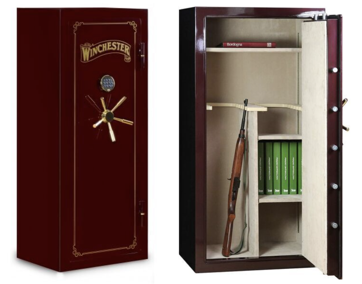Оригинальные оружейные сейфы Bordogna Winchester производятся с 2006 года по заказу ТРЕЗОР на заводе Bordogna в Италии