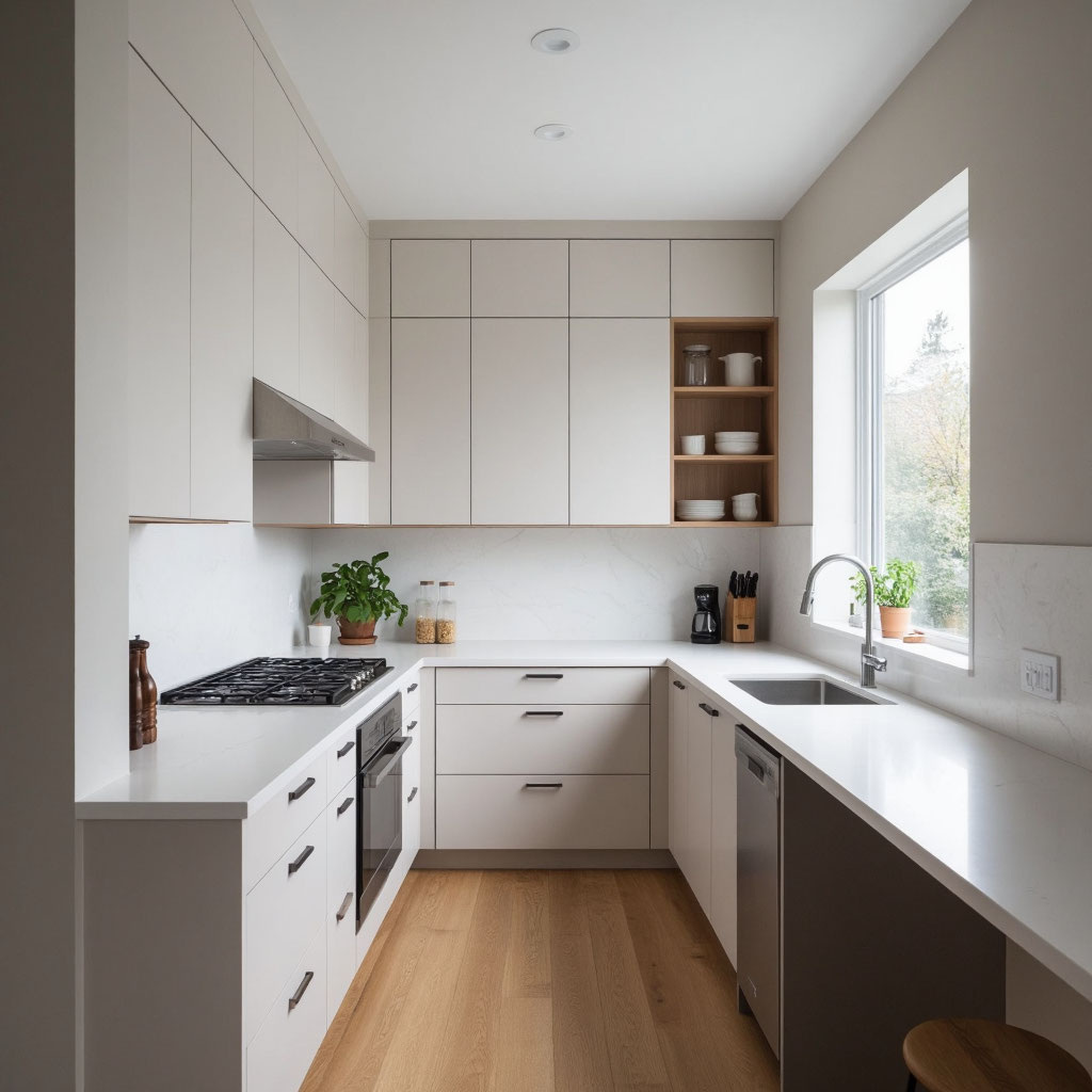 Обновляем маленькую кухню в сталинке правильно