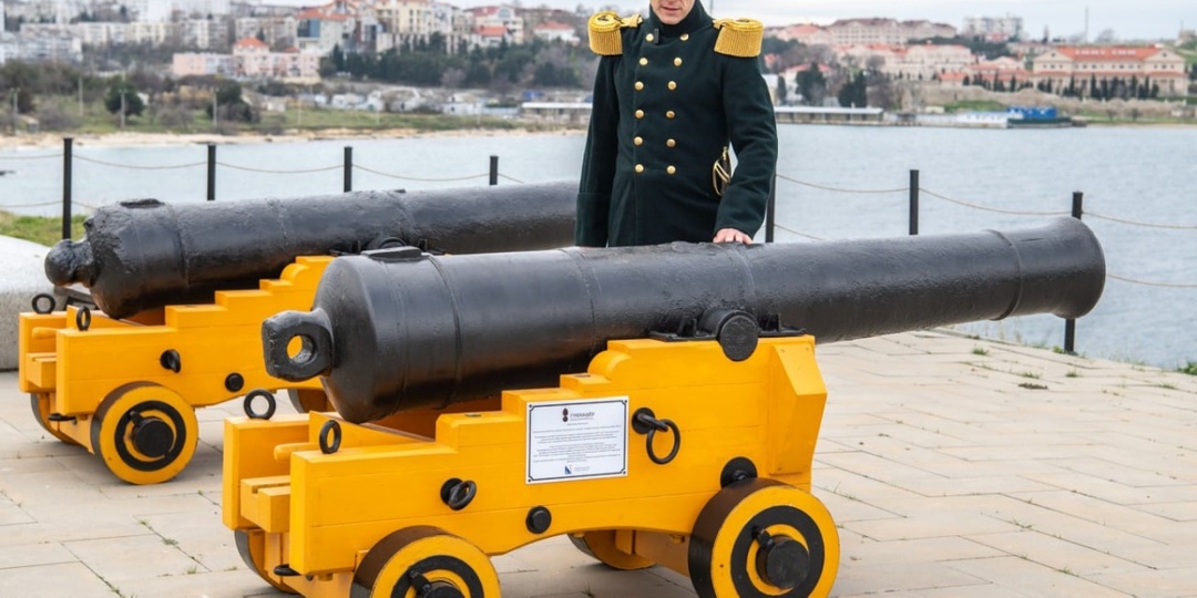 Спасенные из бетона пушки встали на защиту Севастополя
