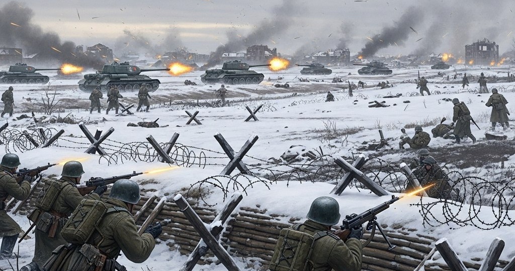 Завершение битвы за Кавказ / Краснодарская операция / Бои на «Голубой линии» в 1943 году