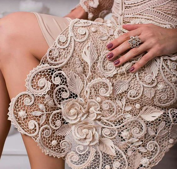 Ирландское кружево: с чего начать и какую пряжу выбрать