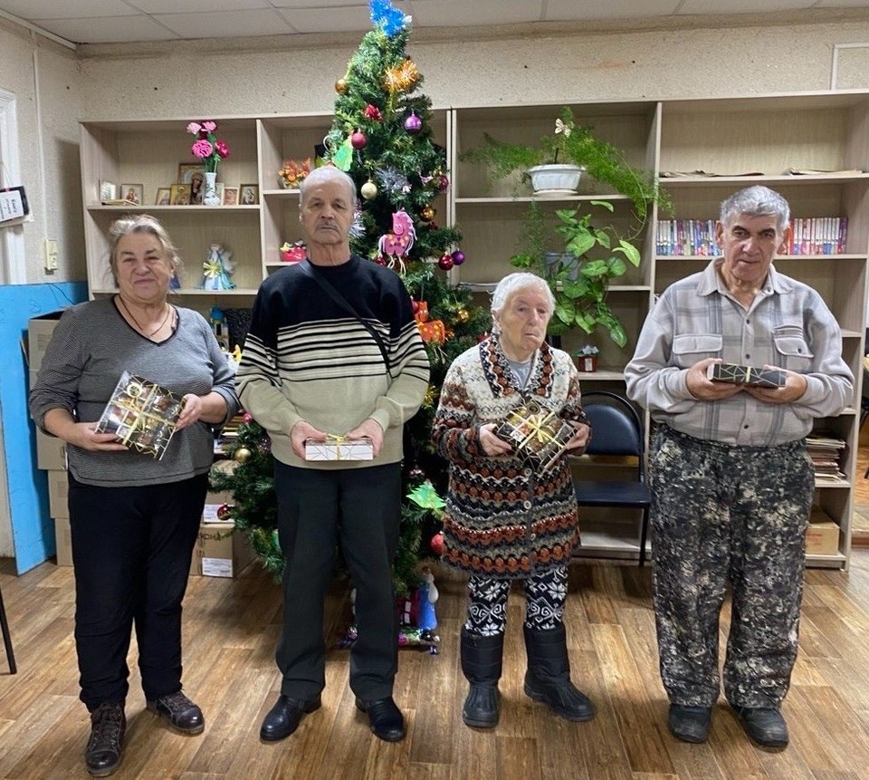    Фото: новогодние акции «Соколов Фонда» в Костромской области