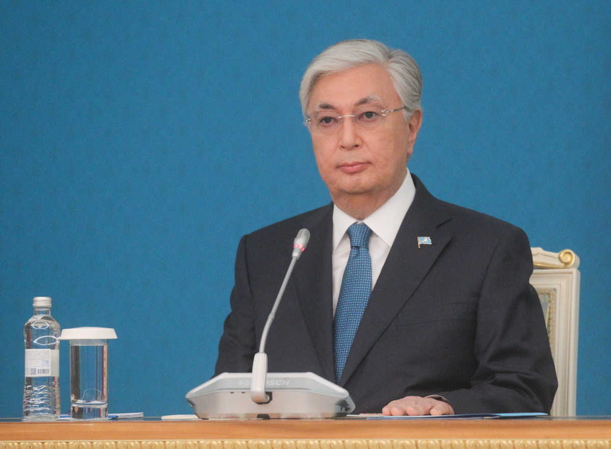    Президент Казахстана Касым-Жомарт Токаев  Наталия Губернаторова/POOL/ТАСС