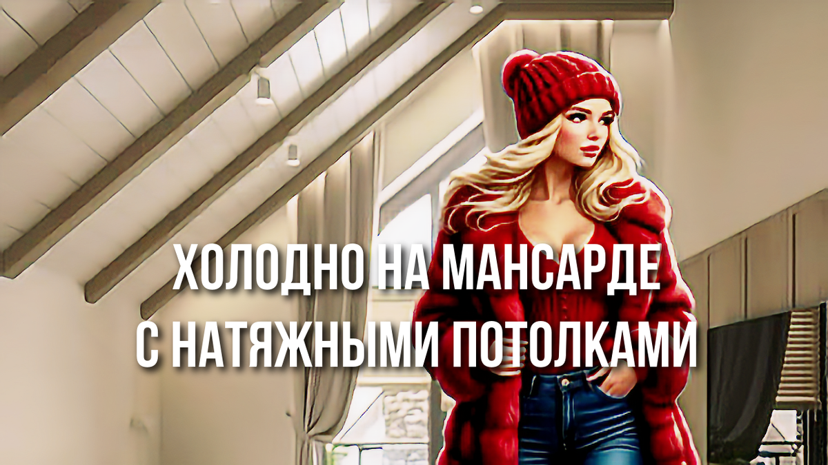 Установили натяжные потолки и дома стало холодно