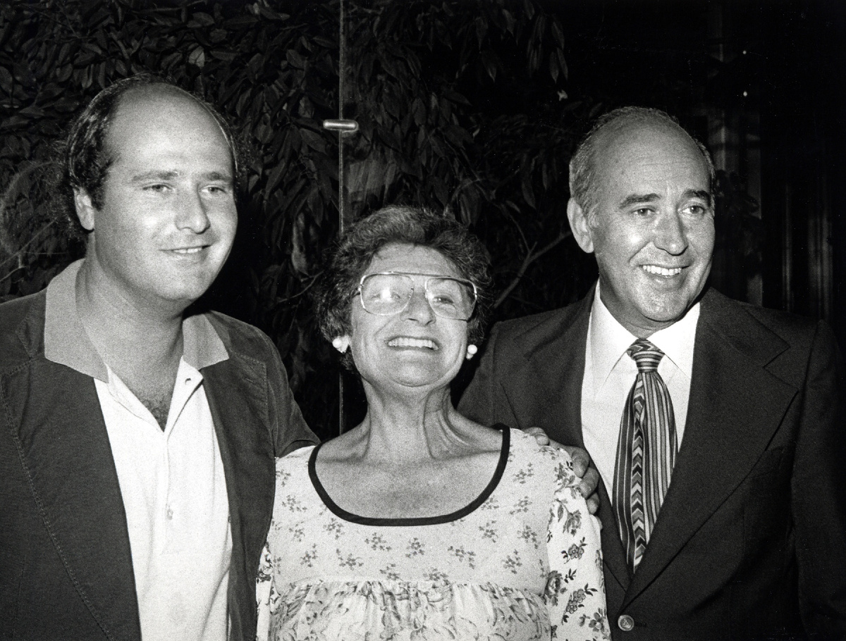 Роб, Эстель и Карл Райнер