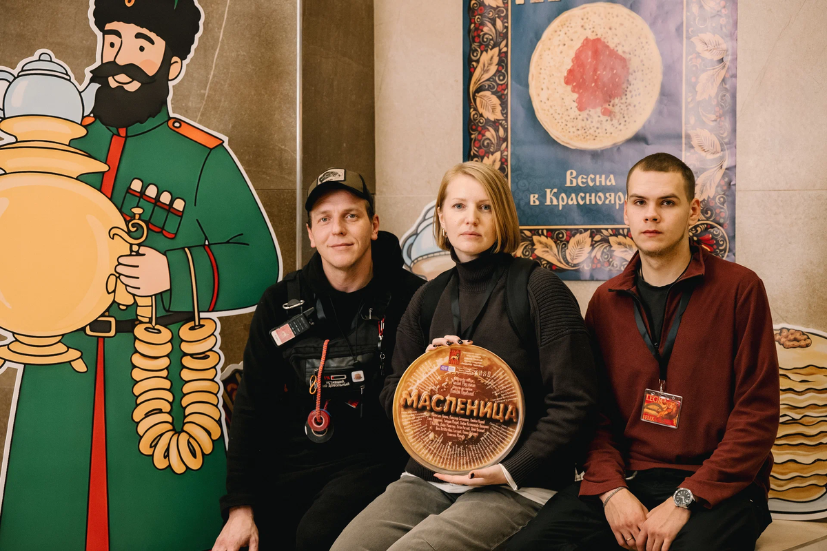 Фото со съёмок.