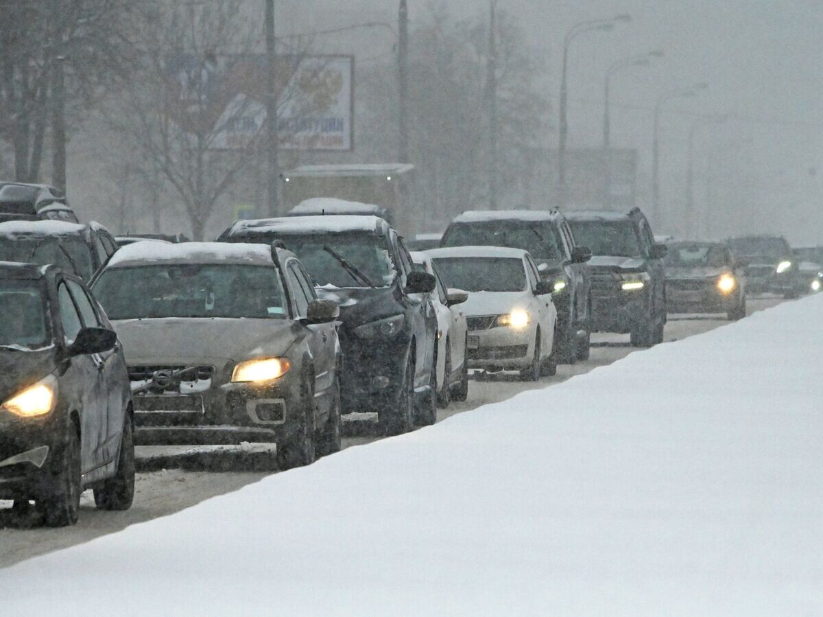    Снег в Москве© РИА Новости . Владимир Федоренко