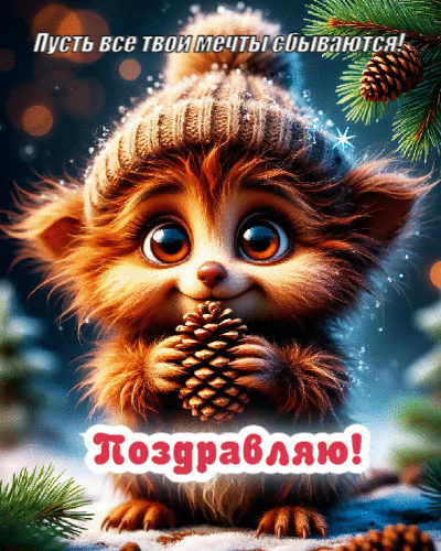 Пусть все твои мечты сбываются