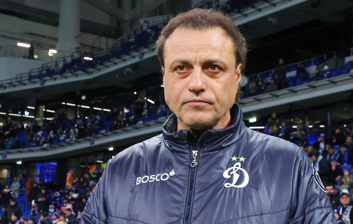    Главный тренер "Динамо" Ролан Гусев  Валерий Шарифулин/ТАСС