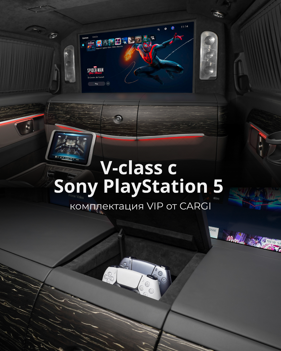 Переоборудование микроавтобуса Мерседес В-класс