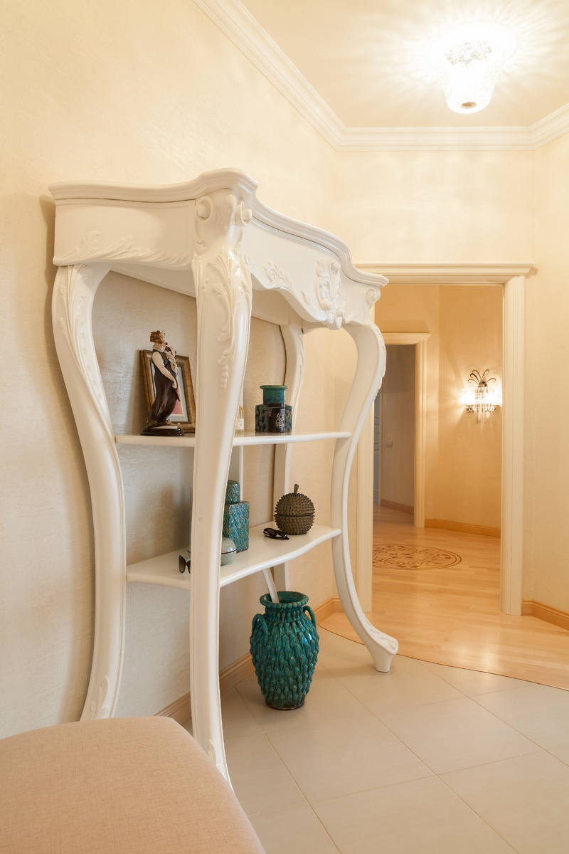 Интерьер прихожей, фото Д.Комаров. Дизайнер Ирина Кривцова.