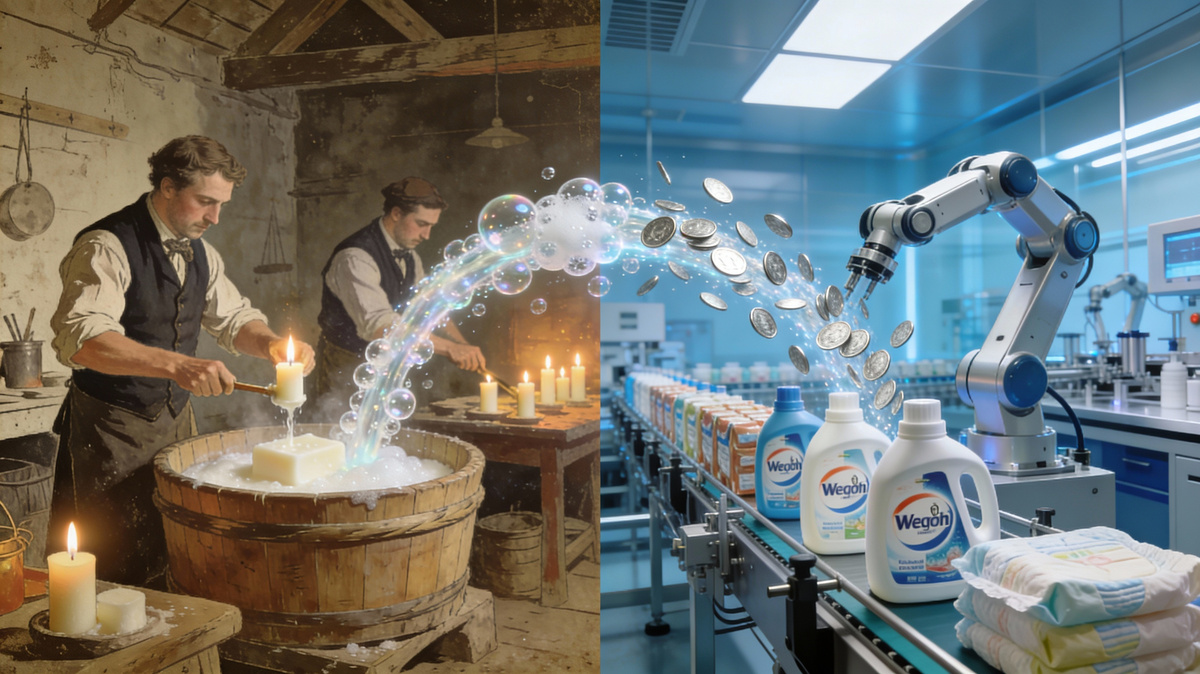 От свечного цеха до глобальной империи чистоты: история длиною в 188 лет