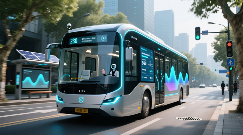 Как устроены умные автобусы в Ханчжоу: когда общественный транспорт становится «живым»