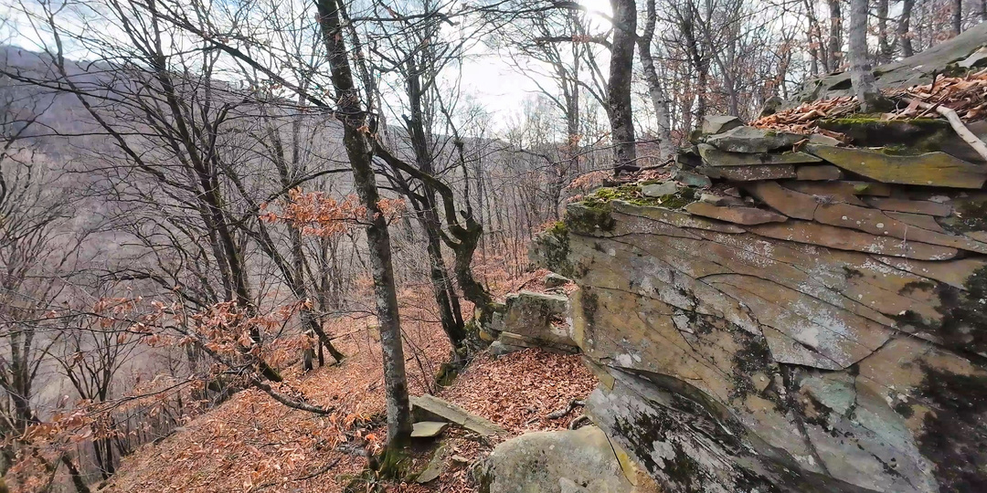 Лесо-Кяфарское городище, КЧР. 09.11.2025. Часть 1.