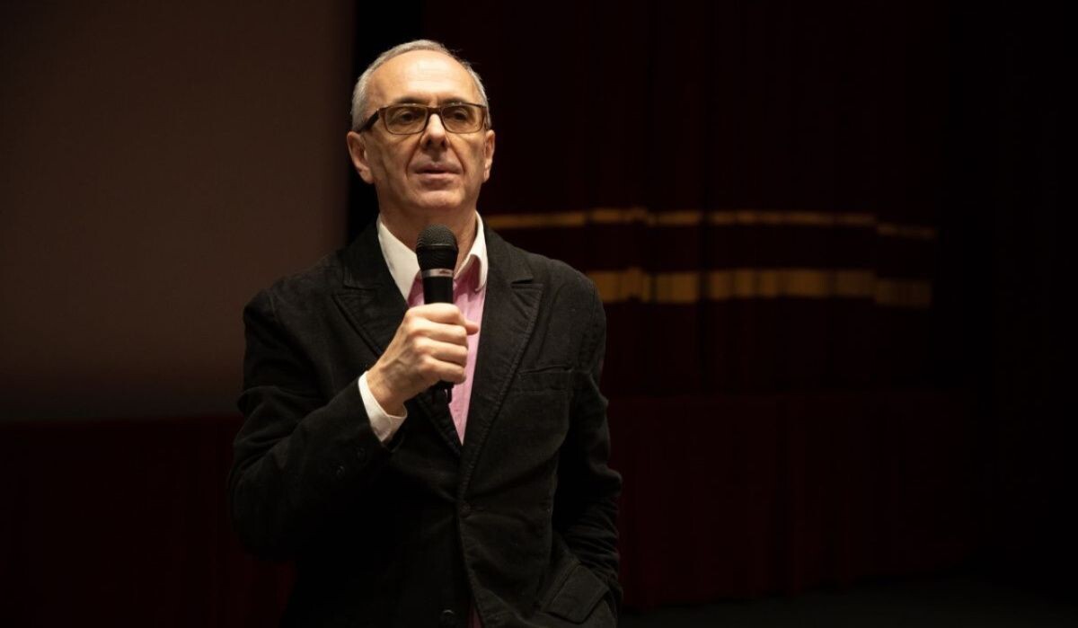     Ведущий киноклуба Музея Победы, киновед Геннадий Ходос. Источник: victorymuseum.ru Автор фото: Пресс-служба Музея Победы