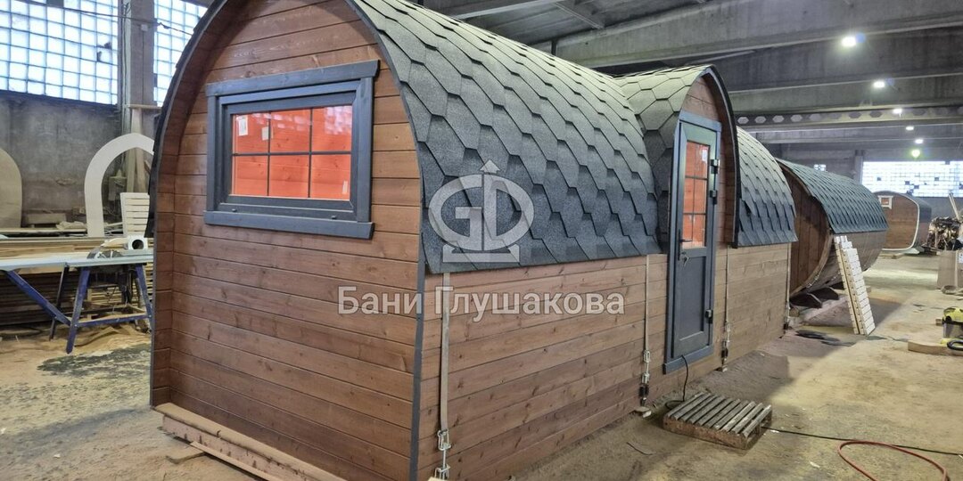 Бани Глушакова, построенные в 2025 году – часть 2