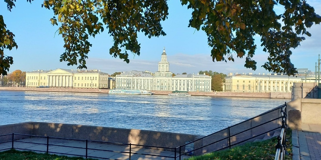 Виртуальная прогулка по Васильевскому острову часть 1