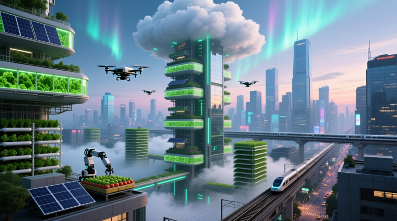 Что такое «облачные фермы» — и как они кормят города в Китае