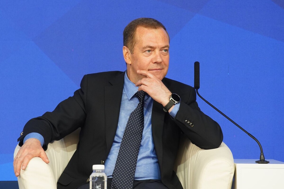    Заместитель председателя Совета безопасности России Дмитрий Медведев / Источник: © ИЗВЕСТИЯ/Эдуард Корниенко